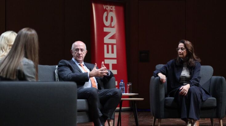 Ο Πρόεδρος του ΣΕΒ Σπύρος Θεοδωρόπουλος στο Forum της Athens Voice