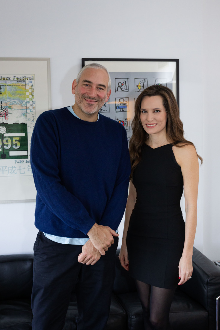 Η Άννα Μαρία Αντίππα και ο Daniel Lieberberg