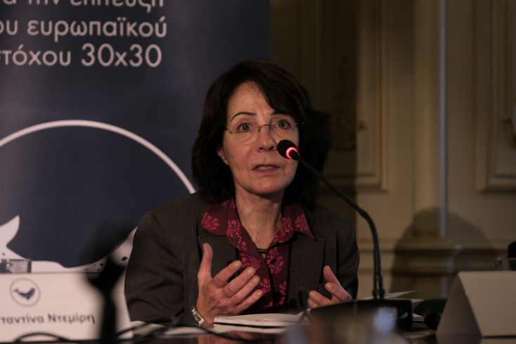 H Μαρία Δαμανάκη, πρώην Επίτροπος Θαλάσσιας Πολιτικής και Αλιείας της Ευρωπαϊκής Ένωσης