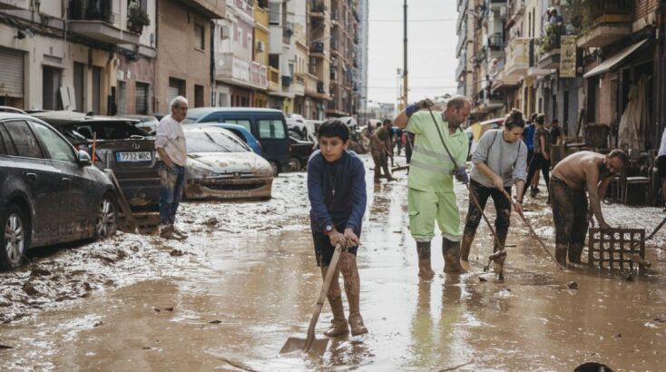 Μέσα σε λίγες ώρες έπεσε η βροχή ενός ολόκληρου έτους στην ανατολική και κεντρική Ισπανία