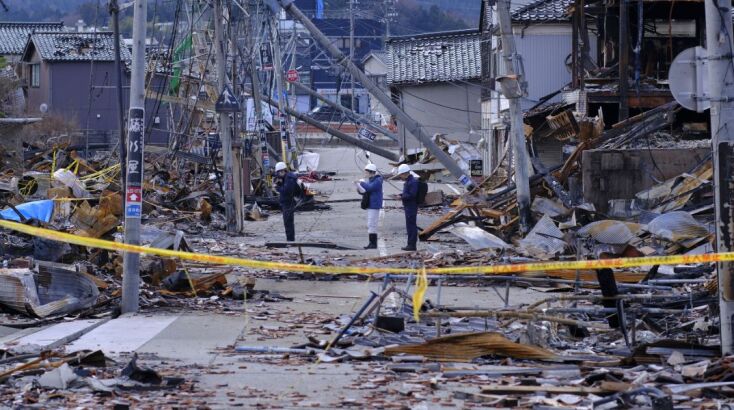 Μετά τον σεισμό των 7,6 Ρίχτερ καταγράφηκαν 200 ακόμα μετασεισμοί 