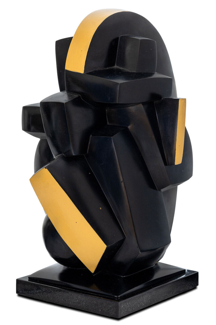 Lot 121, Σοφία Βάρη «Χωρίς τίτλο». Πατιναρισμένος μπρούντζος με χρώμα. Εκτίμηση €30.000-40.000