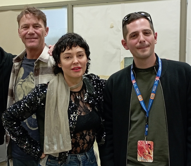 Ένα απόγευμα με τη Ρόουζ Μακ Γκάουαν, τον Μπράιαν Κράουζ και τη Χόλι Μαρί Κομπς στο AthensCon 2024