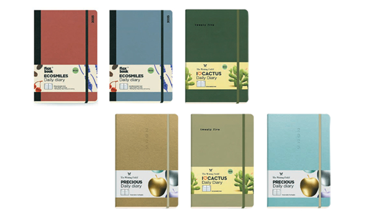 100% οικολογικά ημερολόγια Ι❤CACTUS από τη The Writing Fields