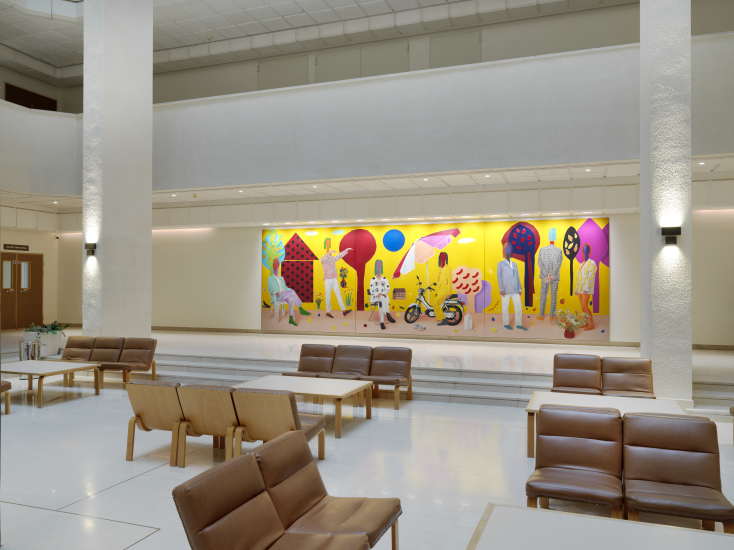 Ο παλμός της τέχνης χτυπά στο Ωνάσειο Νοσοκομείο