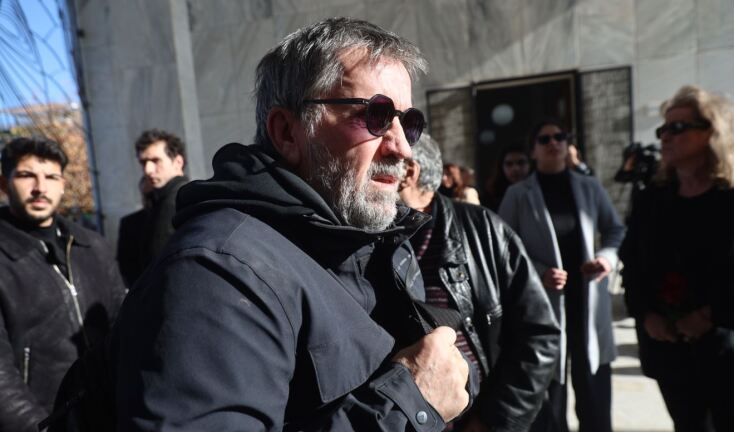 Κηδεία Δημήτρη Ήμελλου: Ο Σπύρος Παπαδόπουλος