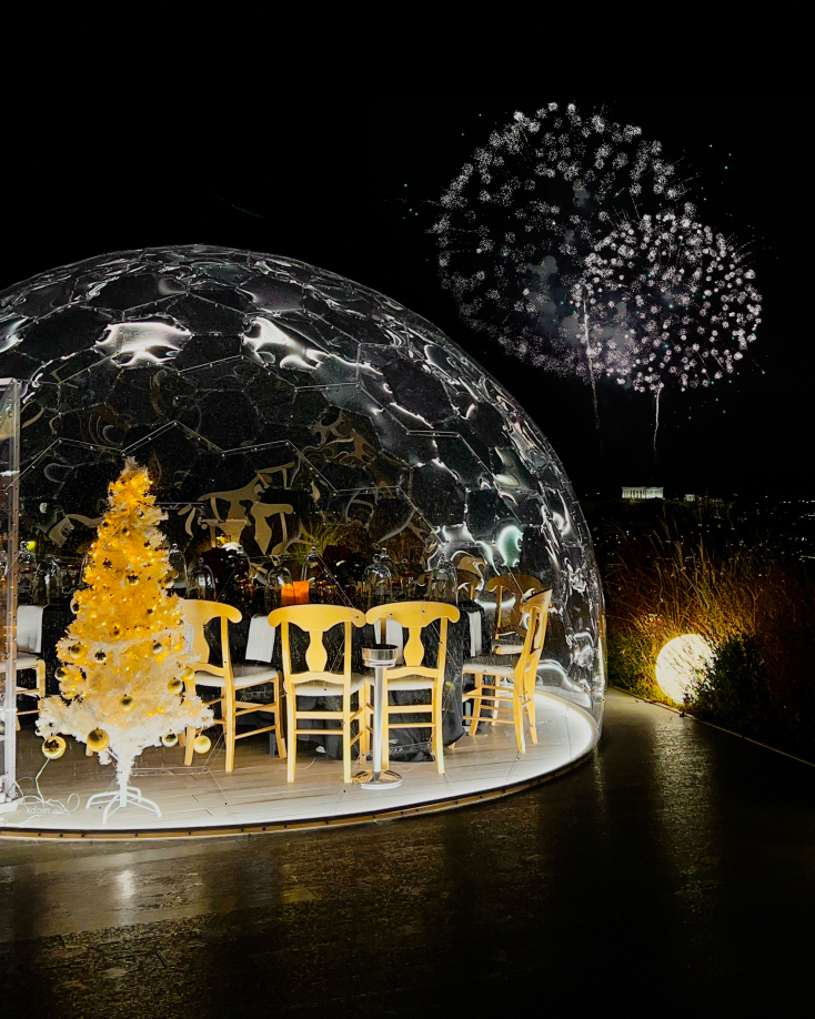 Οι θόλοι Domes στο ξενοδοχείο St. George Lycabettus 