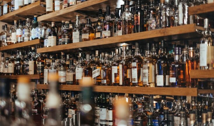 Μπουκάλια με ουίσκι