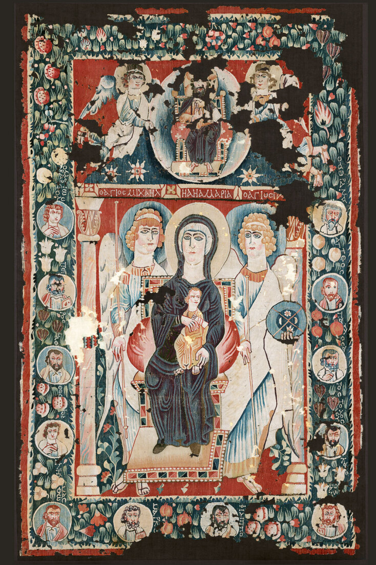 Πέτασμα ή εικόνα, ταπισερί, μαλλί, 6ος αιώνας, Αίγυπτος. Πηγή: The Cleveland Museum of Art, Leonard C. Hanna Jr. Fund