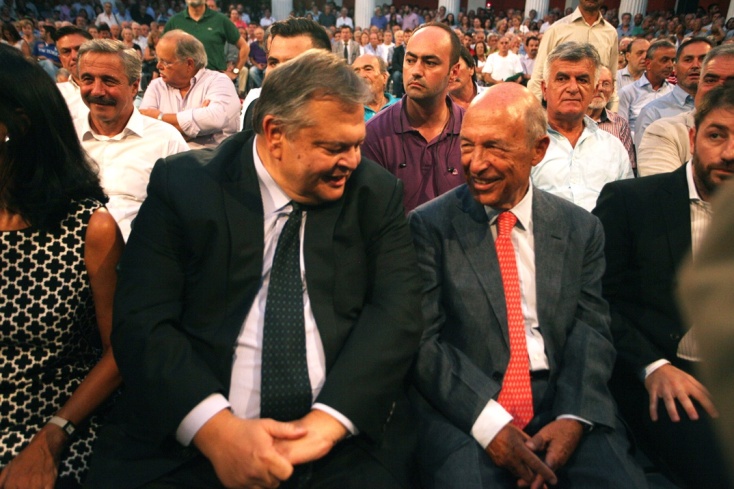 Ευάγγελος Βενιζέλος και Κώστας Σημίτης