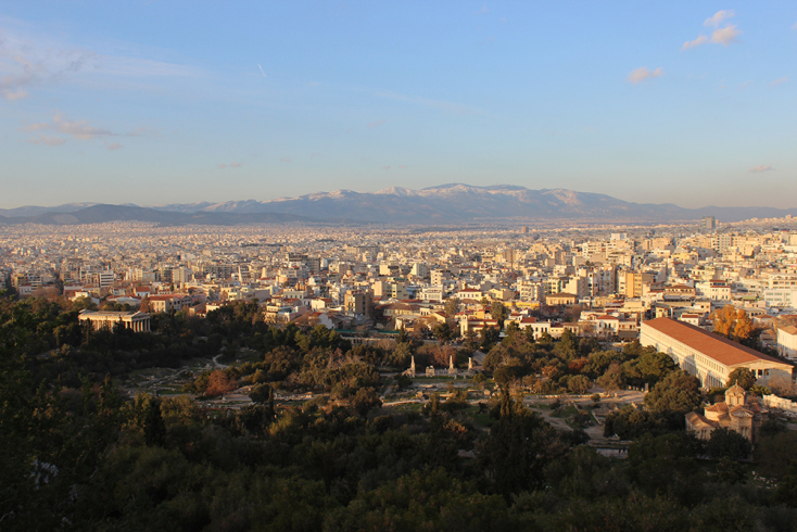 Παρακολουθώντας το τέλος του κόσμου από την Ακρόπολη