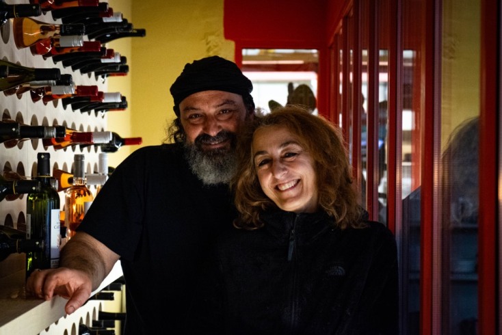 Γιάννης Βουλγαράκης και Όλγα Μανέτα