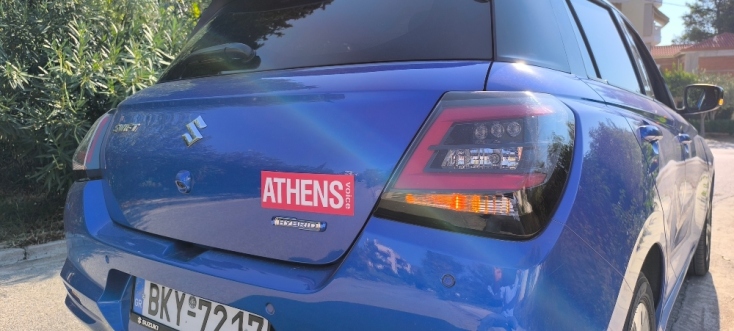 Οδηγούμε στην πόλη το νέο υβριδικό Suzuki Swift 12V