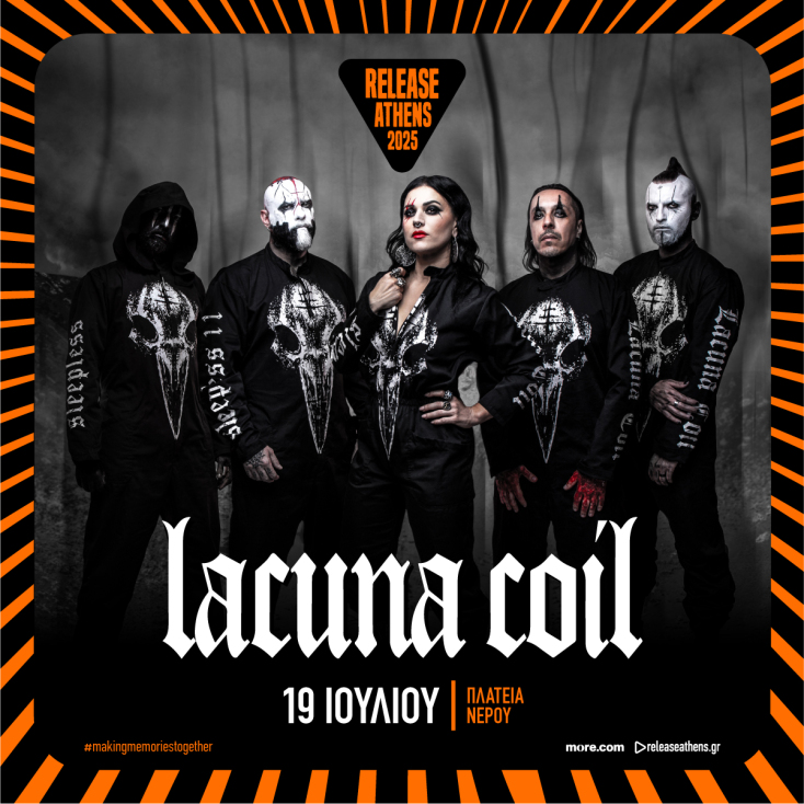 Οι Lacuna Coil έρχονται στο Release Athens 2025