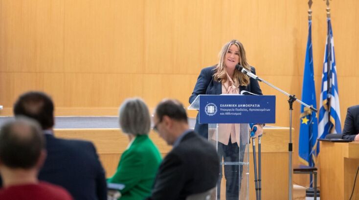 H πρόεδρος του ΙΝΕΔΙΒΙΜ, Άννα Ροκοφύλλου