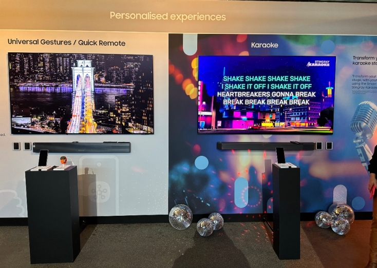 Η εμπειρία θέασης με τη Samsung 