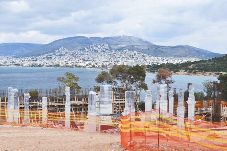 Κτίριο σε ανέγερση στα Νότια Προάστια 