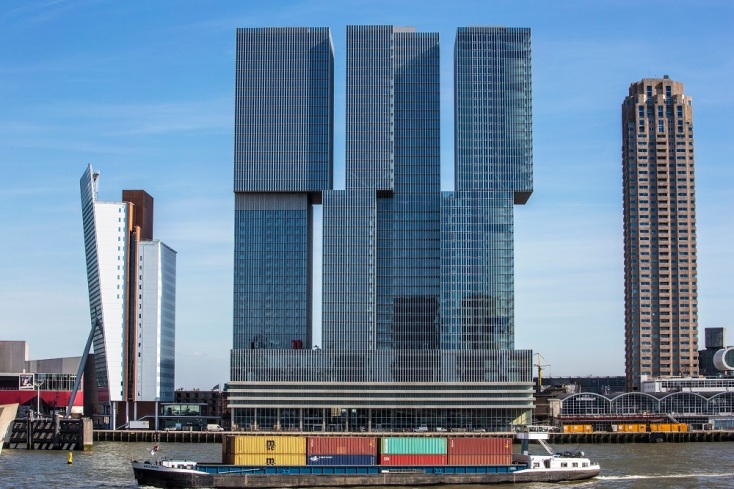 Ρεμ Κούλχαας, Αποβάθρα Wilhelmina, Ρότερνταμ