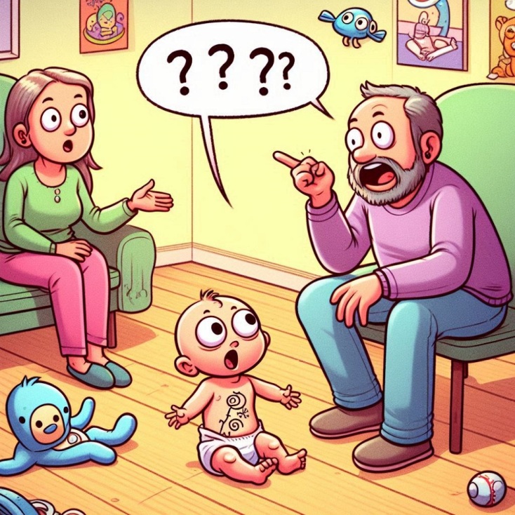 Μητέρα Πατέρας Παιδί Ερωτήσεις 