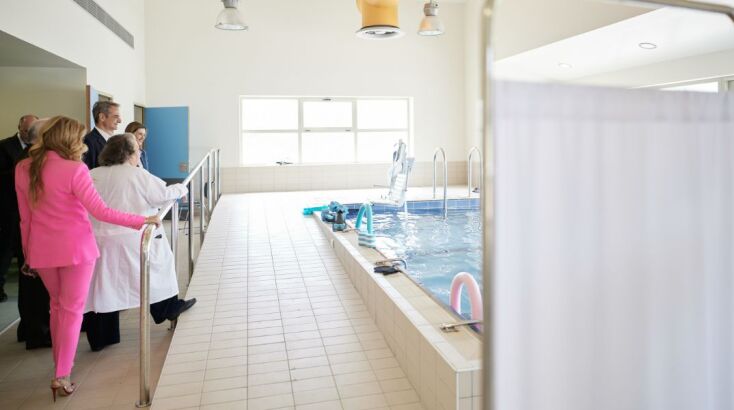 Μητσοτάκης: «Είναι μία δομή η οποία δεν έχει να ζηλέψει τίποτα από τις καλύτερες δομές του ιδιωτικού τομέα»