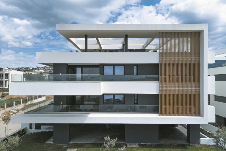 Οικοδομή στην οδό Βρεττάκου, Θέρμη Θεσσαλονίκης