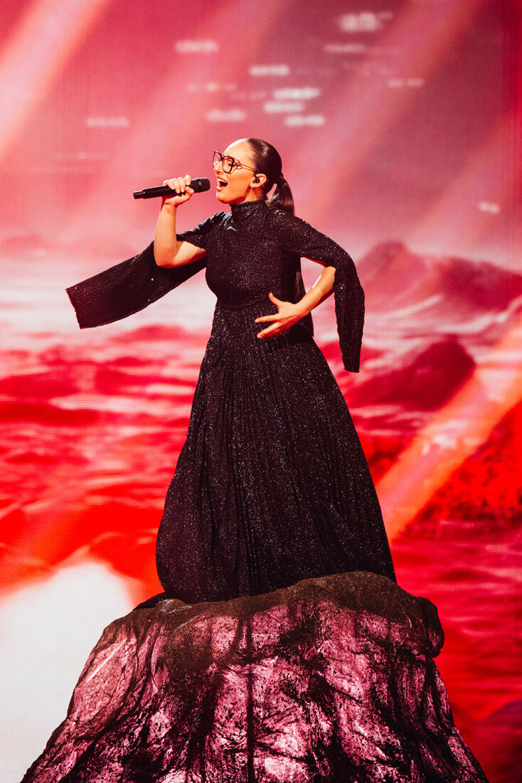 Eurovision 2025: Οι πρώτες εικόνες από την εμφάνιση της Κλαυδίας