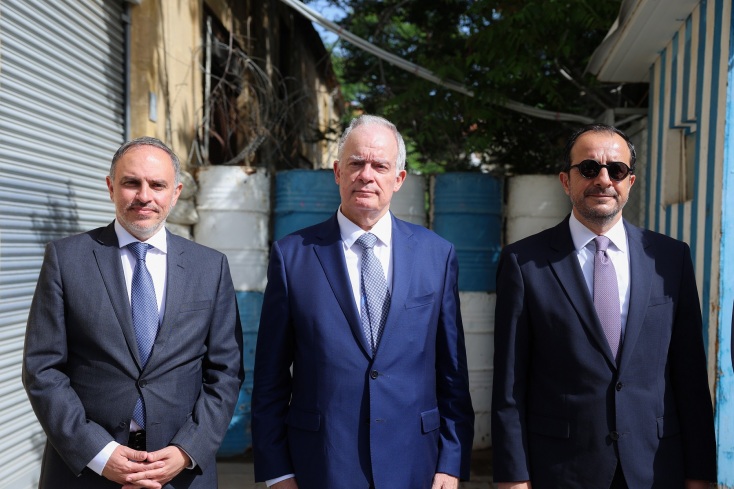 Επίσκεψη του ΠτΔ Κωνσταντίνου Τασούλα στην Πράσινη Γραμμή, στο Στρατόπεδο της ΕΛΔΥΚ και στα Φυλακισμένα Μνήματα - Συνάντηση με τον Αρχιεπίσκοπο Κύπρου