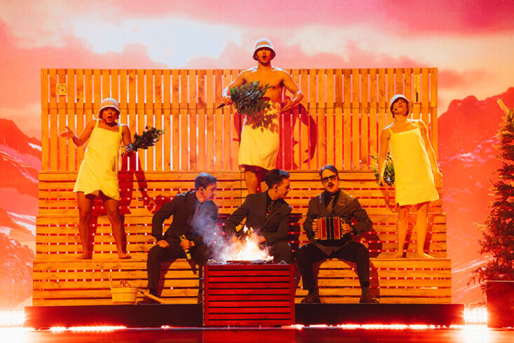 Eurovision 2025: Οι KAJ εκπροσωπούν τη Σουδία © Sarah Louise Bennett / EBU