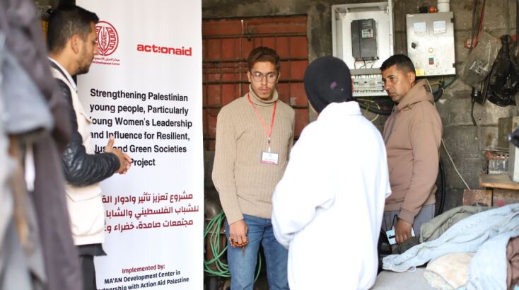 Η ActionAid βρίσκεται και η ίδια στο πεδίο, αλλά συνεργάζεται και με τοπικούς εταίρους 