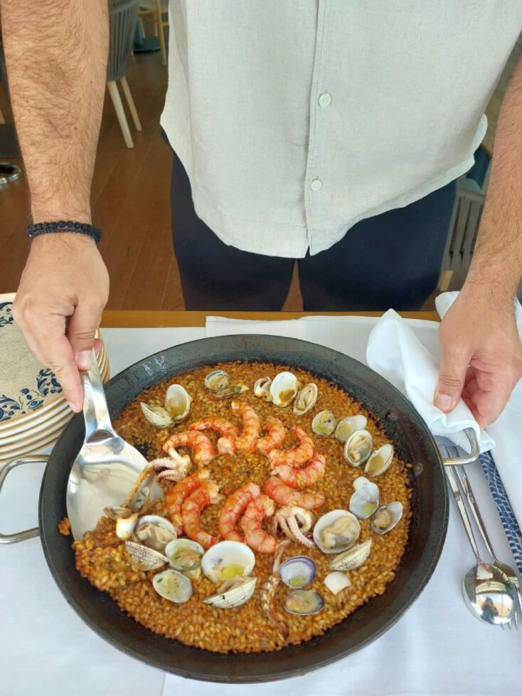 Paella θαλασσινών 