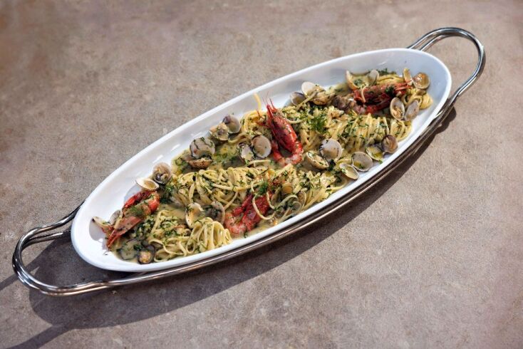 Ζυμαρικά με θαλασσινά