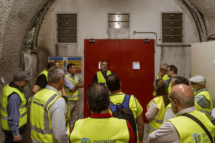 Η Athens Voice ξεναγείται στις εγκαταστάσεις της Ολυμπίας Οδού