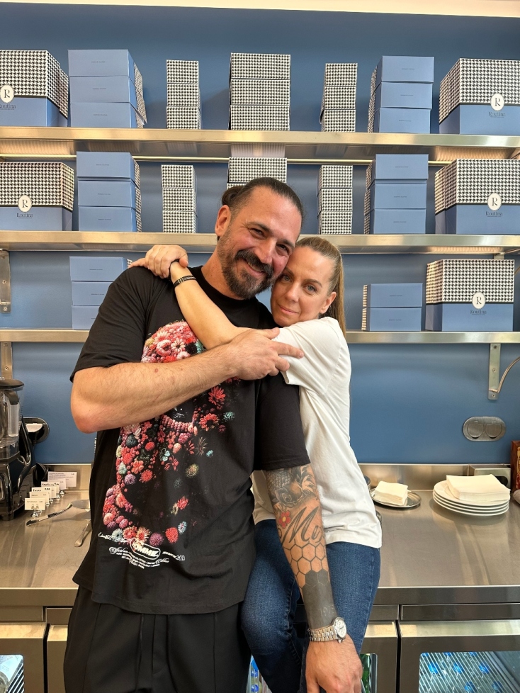 Δημήτρης Μακρυνιώτης και Βάσω Μαζωνάκη 