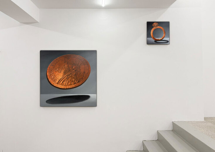 Filippos Telesto, piece of bread (2024) | ξύλινο δαχτυλίδι (2025) 