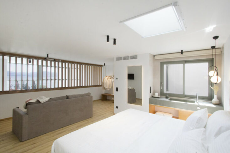 Βίλα Γαία με θέα τον Κορινθιακό κόλπο