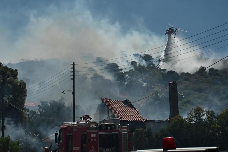 Φωτιά στο Κορωπί: 