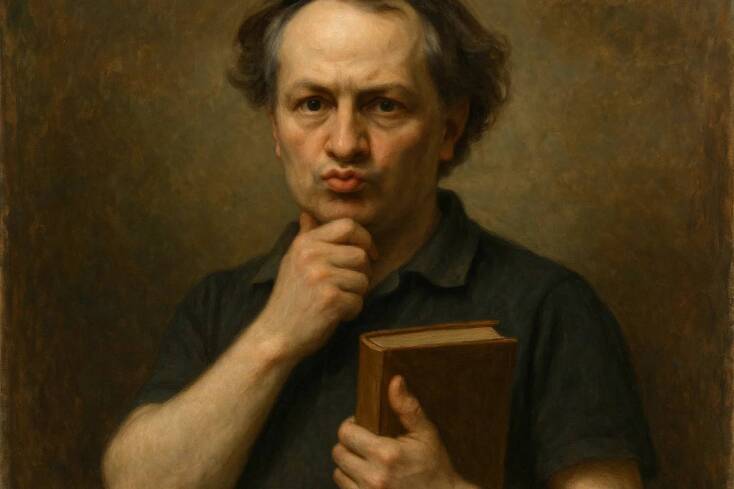 Δεν μπορώ να πάρω στα σοβαρά έναν συγγραφέα που του αρέσουν τα δικά του βιβλία.