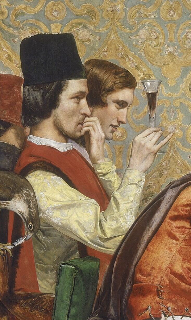 Τζων Έβερετ Μιλαί, «Ισαβέλλα» (1848-1849, 103 εκ. × 142,8 εκ., Walker Art Gallery, Λίβερπουλ)