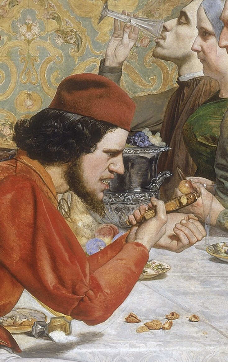 Τζων Έβερετ Μιλαί, «Ισαβέλλα» (1848-1849, 103 εκ. × 142,8 εκ., Walker Art Gallery, Λίβερπουλ)