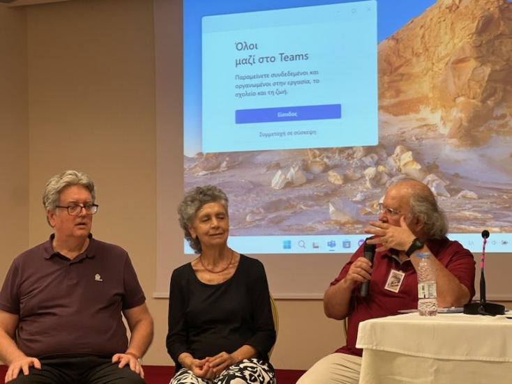 Νίκος Ξυδάκης, Θανάσης Δρίτσας, Αγνή Στρουμπουλή