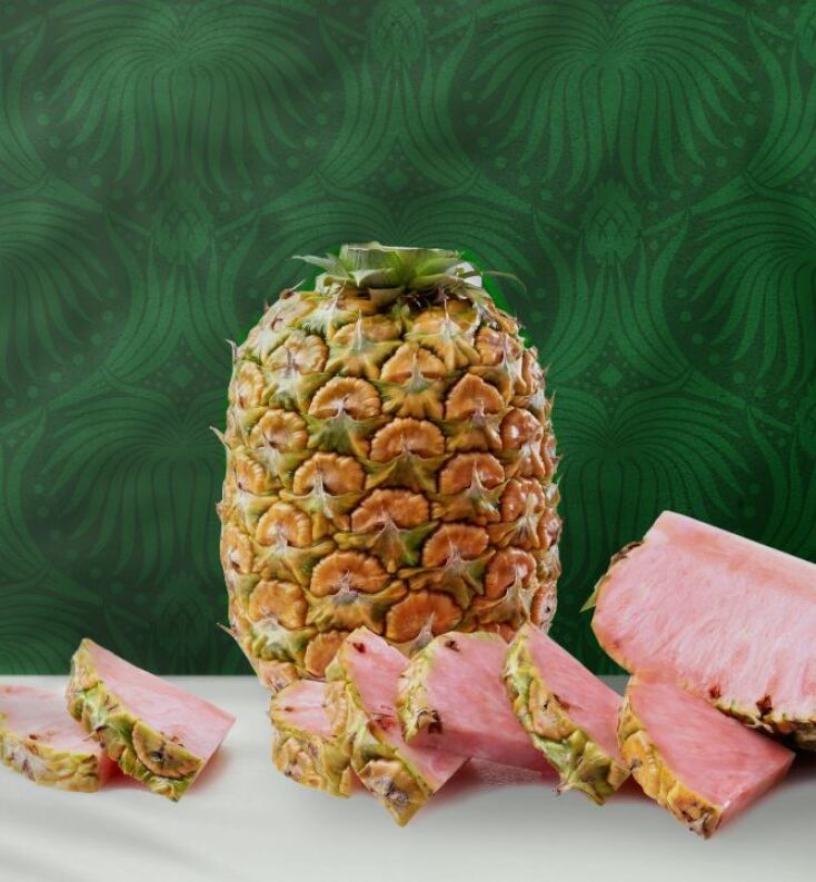 Ο ανανάς Pink Glow