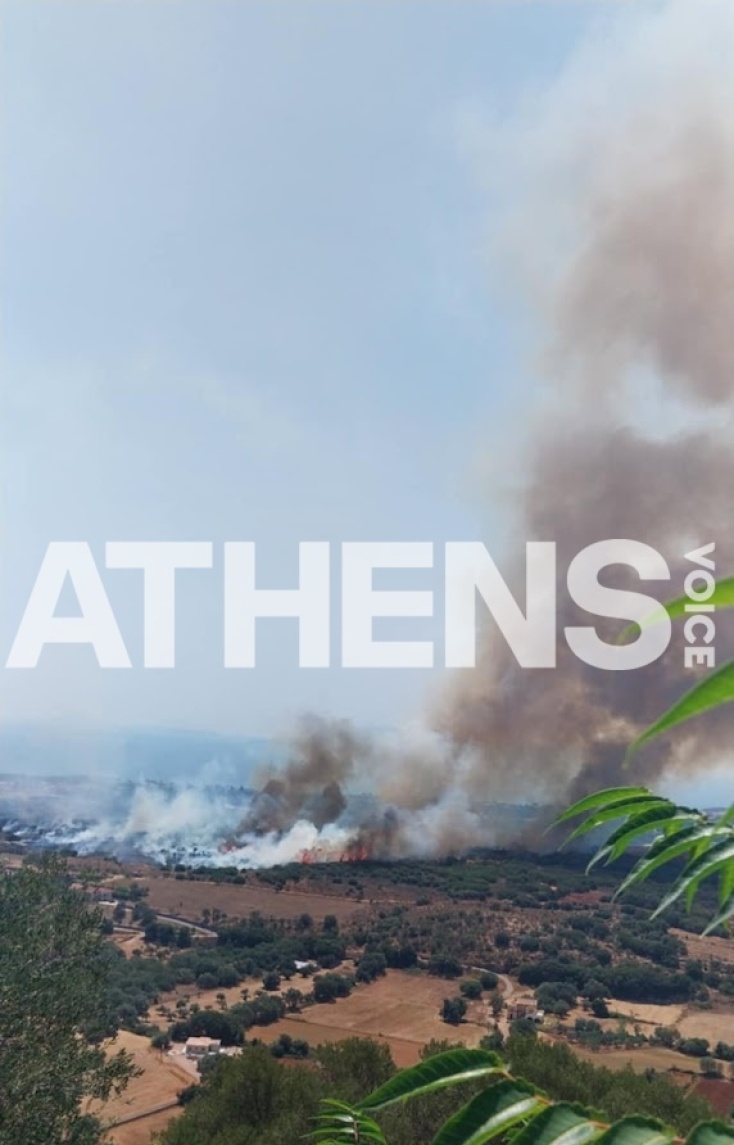 Φωτιά στην Κεφαλονιά