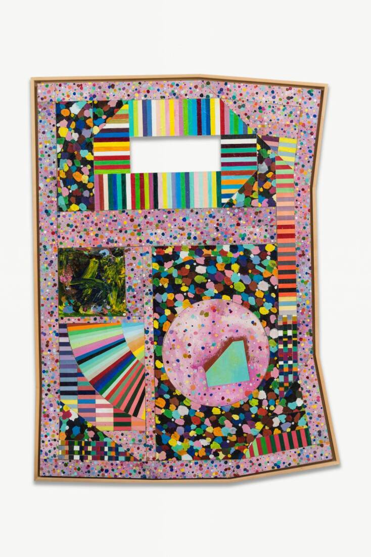 Λουκάς Σαμαράς, Mosaic Painting #6, (30/3/1991) 