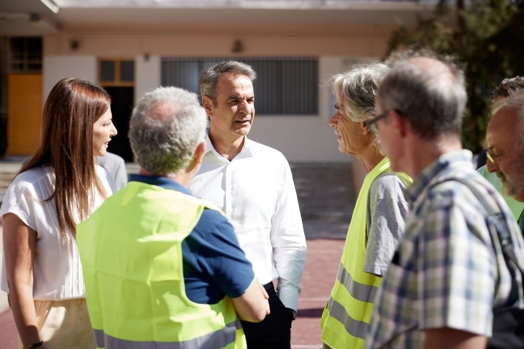 Κυριάκος Μητσοτάκης - Σοφία Ζαχαράκη