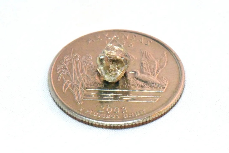 Αμερικανίδα βρήκε μόνη της διαμάντι 2,3 καρατίων για το δαχτυλίδι αρραβώνων της - Η 31χρονη Μισέρ Φοξ πέρασε τρεις εβδομάδες σκάβοντας σε πάρκο του Άρκανσο