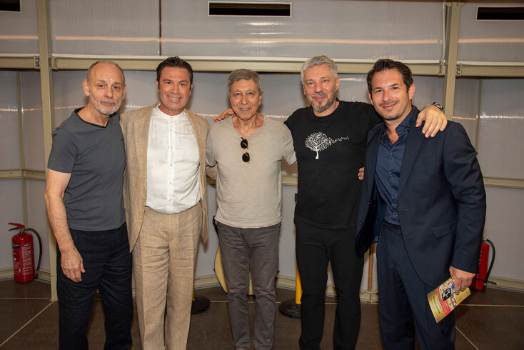 Γιώργος Χατζιδάκις, Μάριος Φραγκούλης, Λουκάς Καρυτινός, Αλκίνοος Ιωαννίδης, Γιώργος Περρής