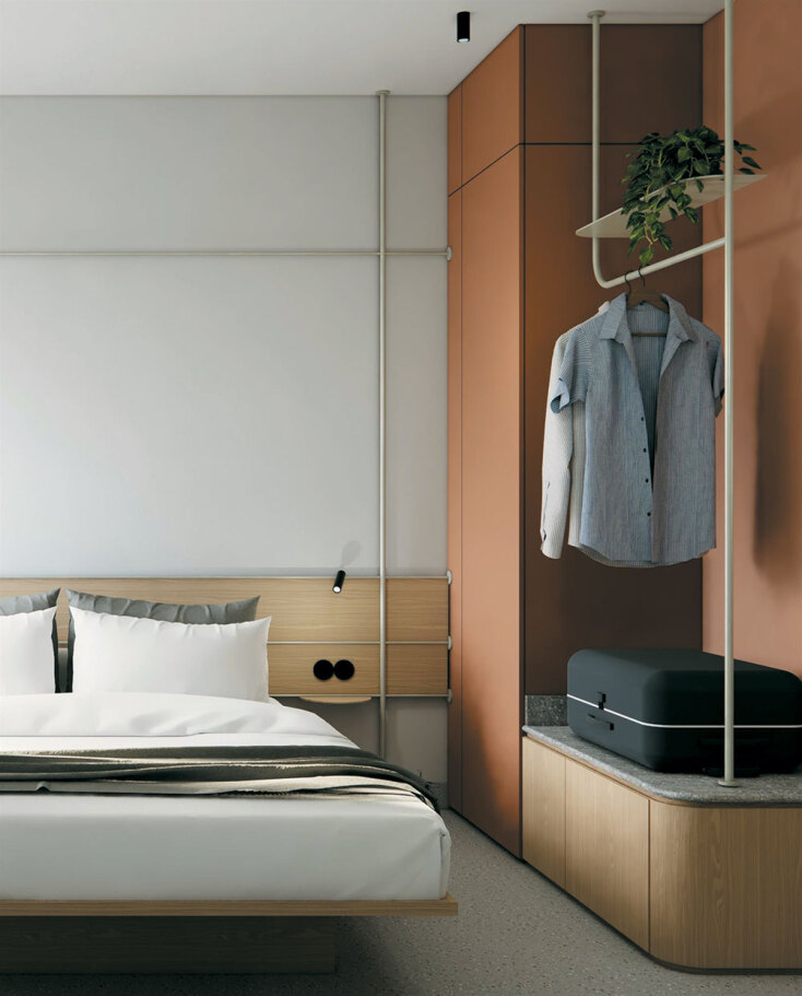 R-FORM space: Δωμάτιο ξενοδοχείου - Θεσσαλονίκη