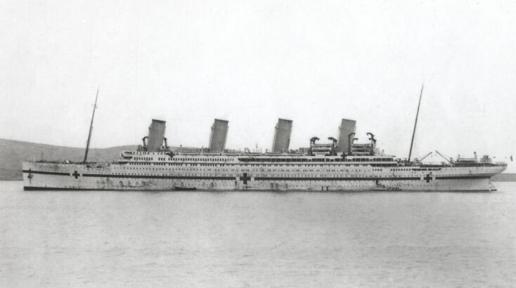 Το νοσοκομειακό πλοίο HMHS Britannic 