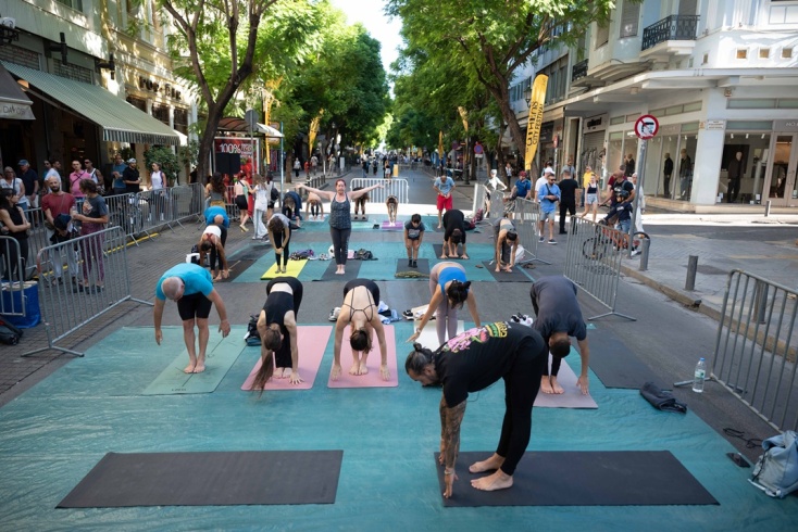 Yoga στην Οδό Αθηνάς