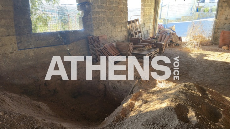 Το σημείο όπου είχε ταφεί η 91χρονη